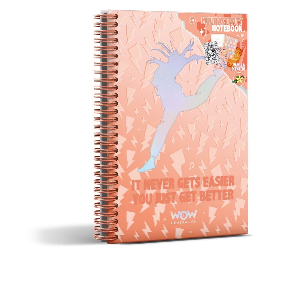 Caderno A5 Dancer Megan Wow Generation