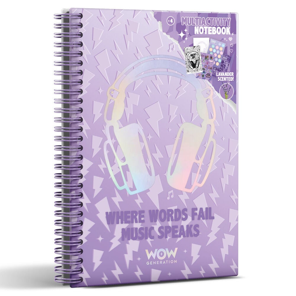 Caderno A5 Dj Alana Wow Generation