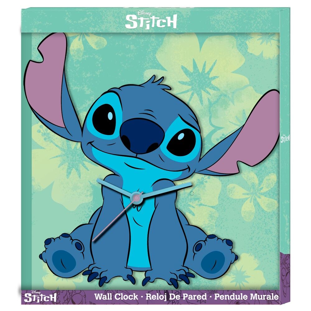 Relógio de parede Stitch Disney