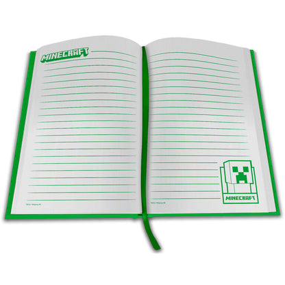Caderno de Relógio LED Minecraft