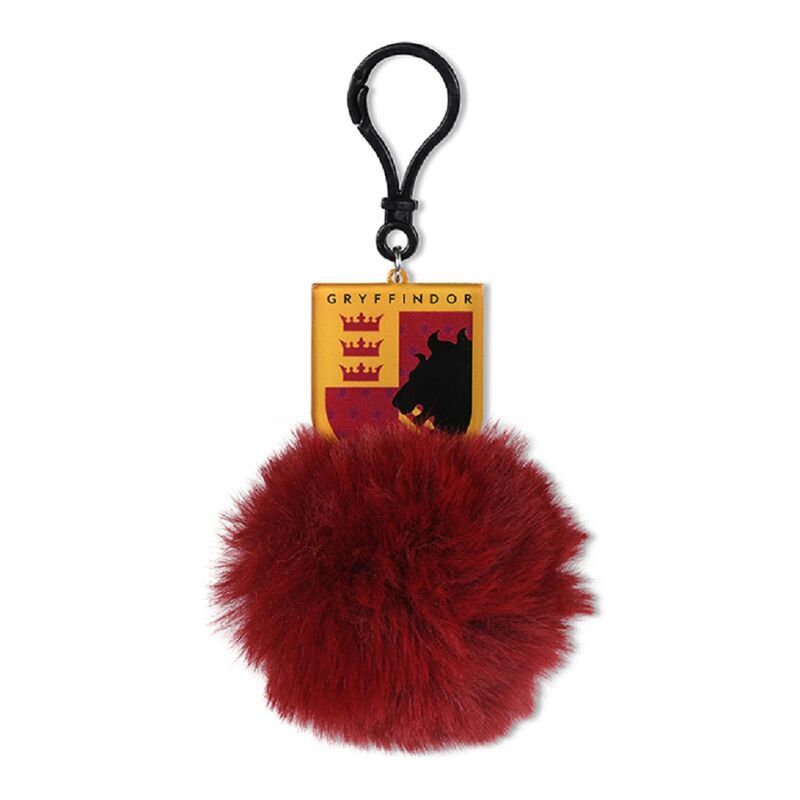 Porta-Chaves Pompom Escudo Gryffindor Harry Potter