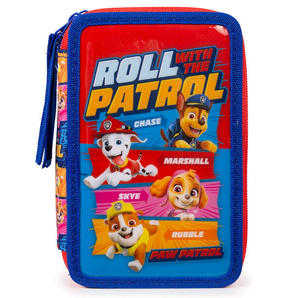 Estojo Triplo Patrulha Pata Paw Patrol