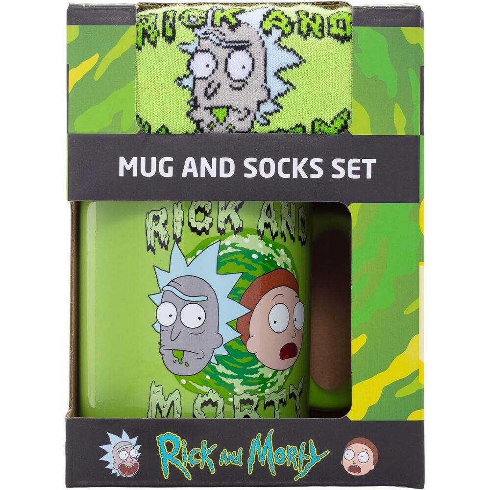 Caneca + Meias Rick &amp; Morty