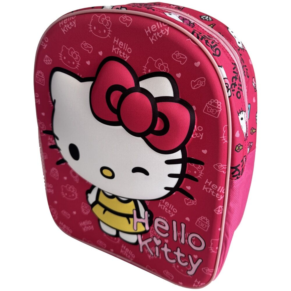 Mochila Creche 3D My Style Hello Kitty 29cm
