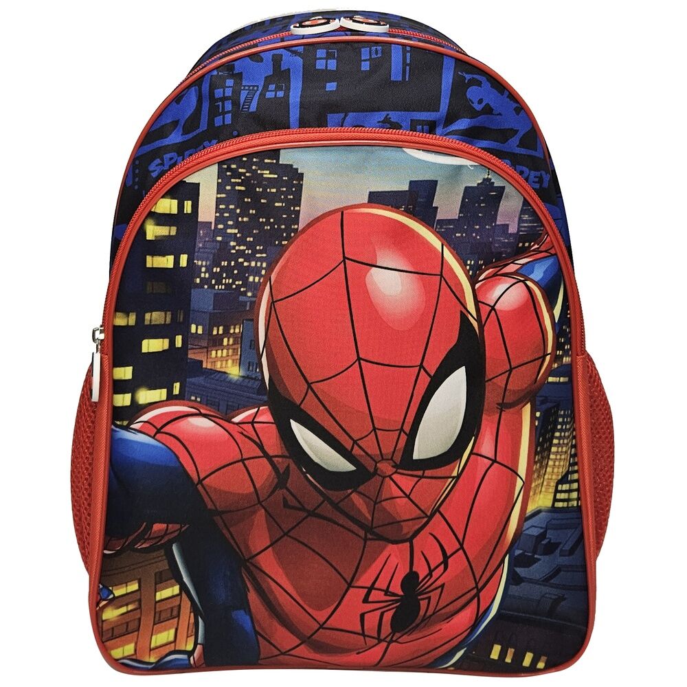 Mochila Escolar City Spiderman Marvel 40cm