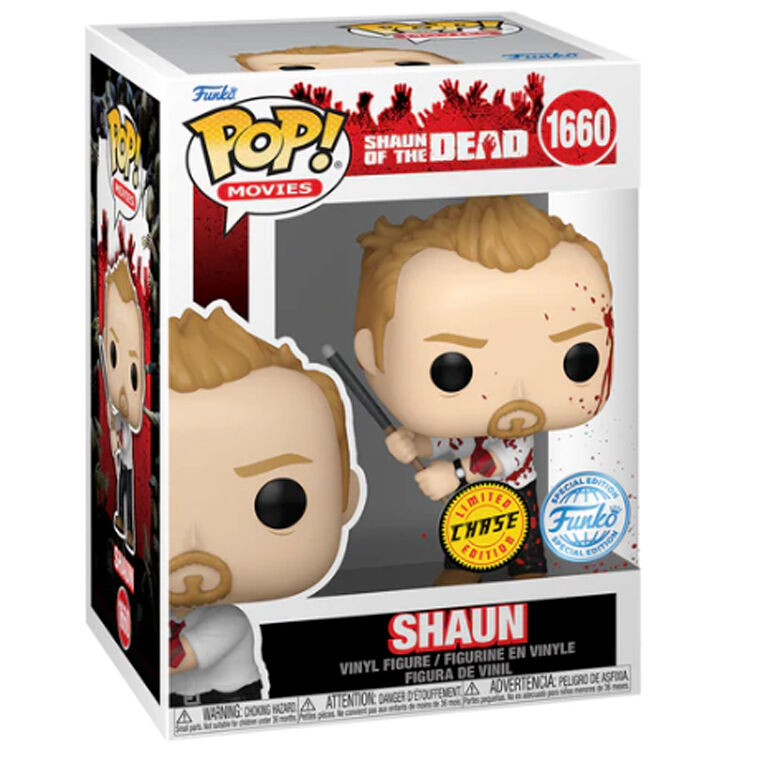 Figura POP Zombies Party Shaun Exclusive Chase