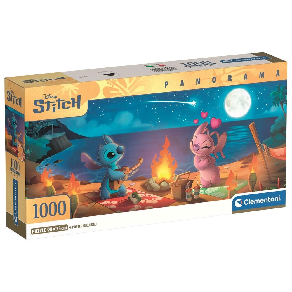 Puzzle Panorama Stitch Disney 1000pcs