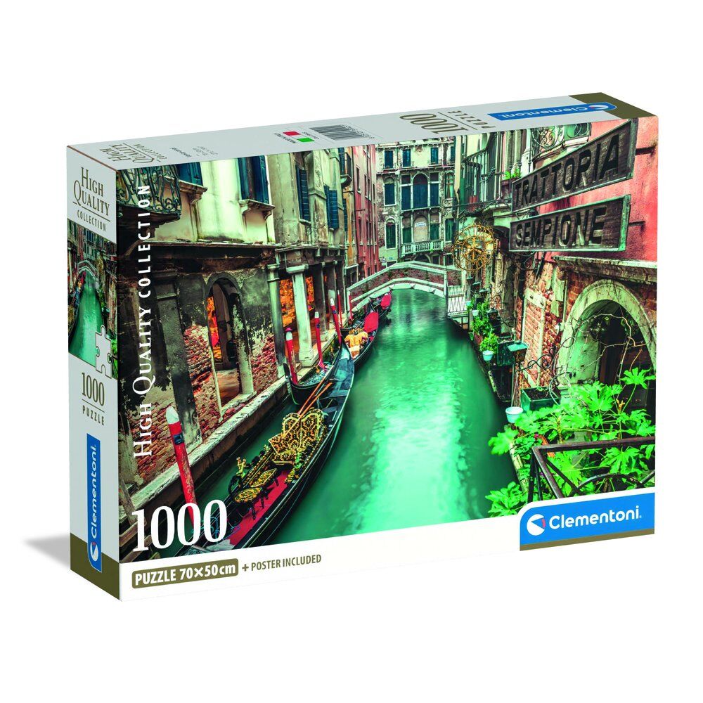 Puzzle Venice Canal High Quality 1000pcs