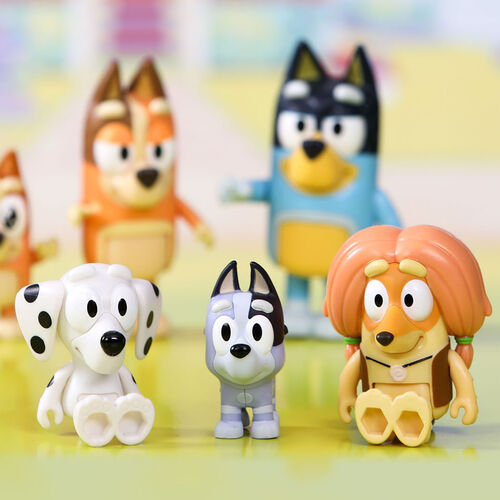 Pack 8 Figuras Bluey