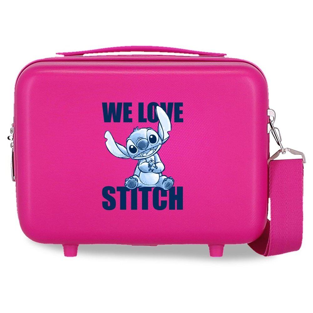 Neceser ABS We Love Stitch Disney adaptable