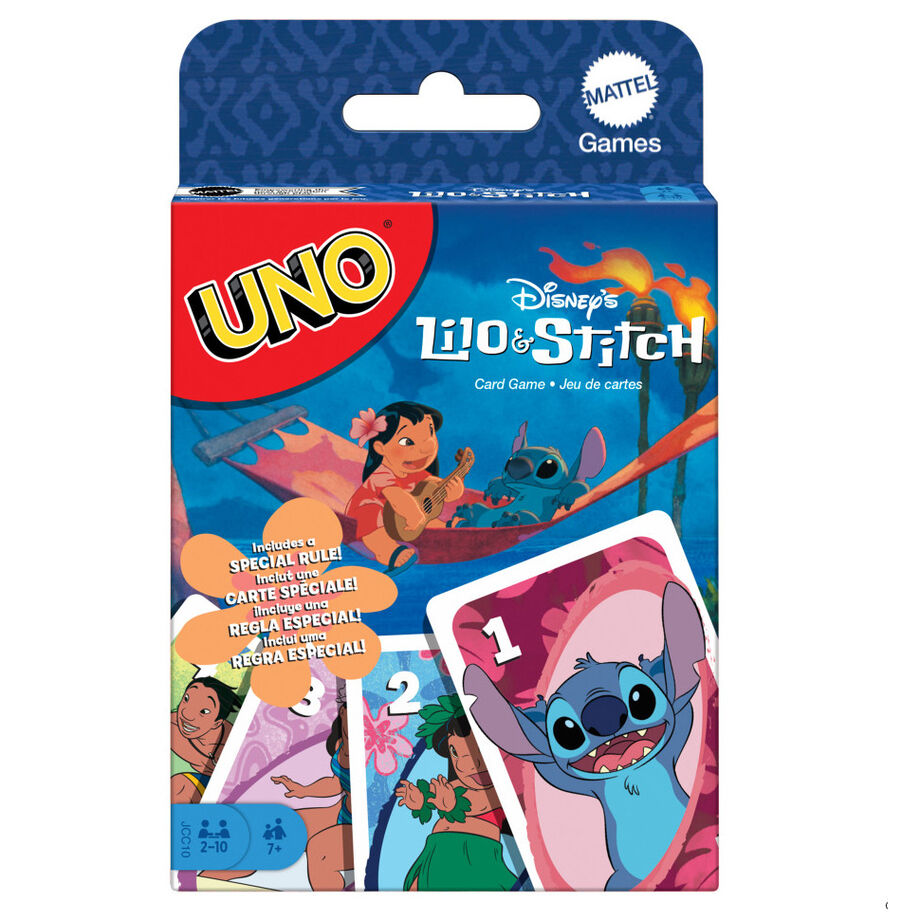 Jogo Cartas UNO Lilo &amp; Stitch Disney