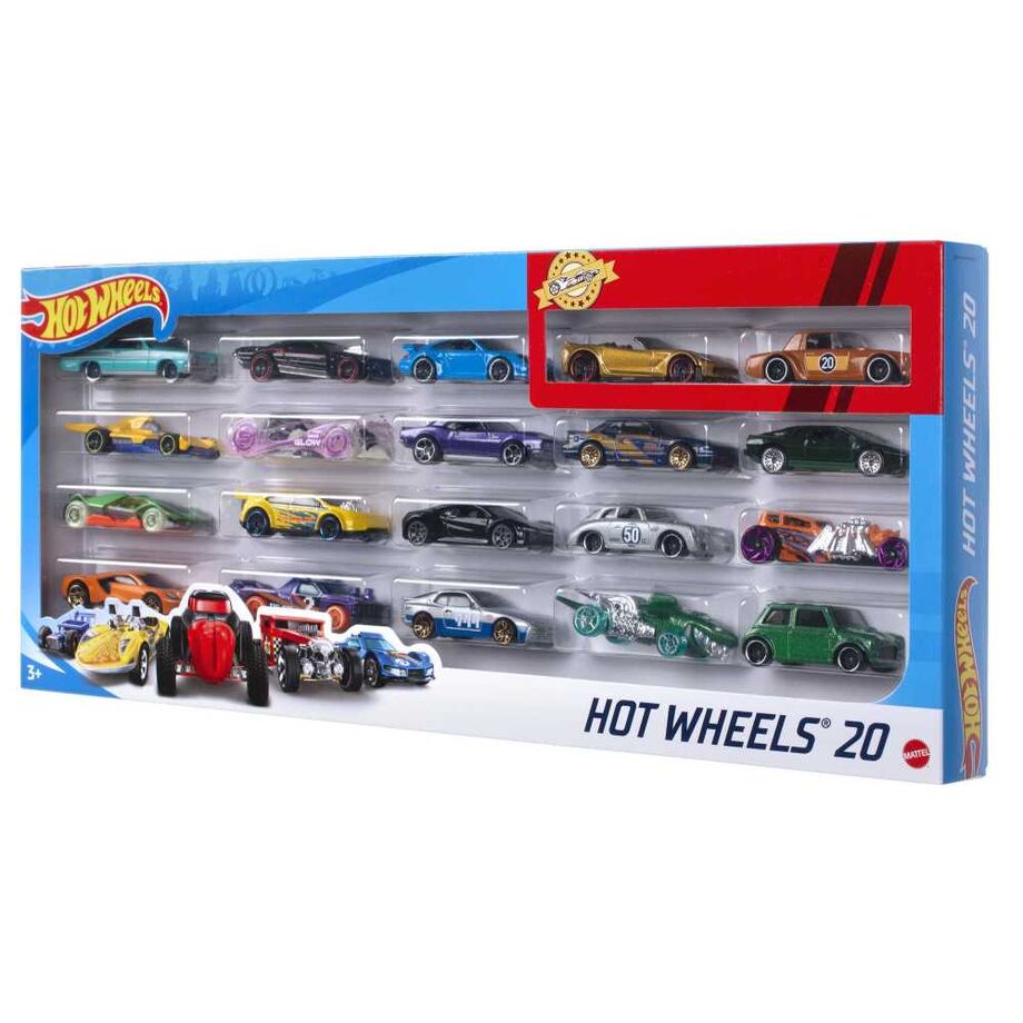 Pack 20 Carros Hot Wheels Sortido
