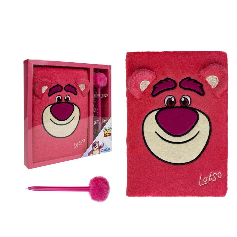 Set de Papelaria Lotso Toy Story Disney