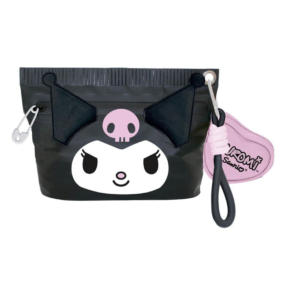 Necessaire de Viagem Hello Kitty Kuromi Preto