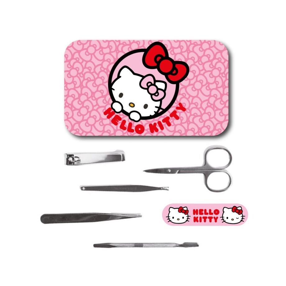 Kit de Manicure Hello Kitty Rosa