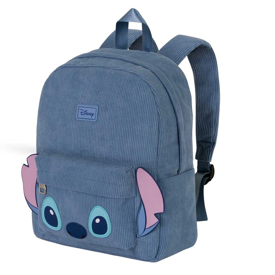 Mochila Creche Roy Sight Stitch Disney 27cm