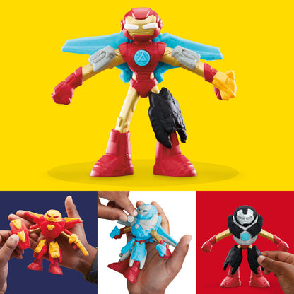 Play-Doh Marvel Laboratório de Armaduras Homem de Ferro