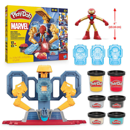 Play-Doh Marvel Laboratório de Armaduras Homem de Ferro