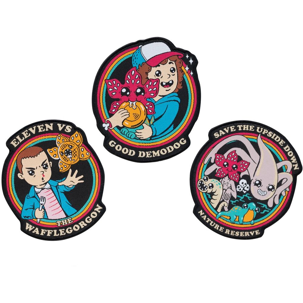 Set 3 Patch Stranger Things