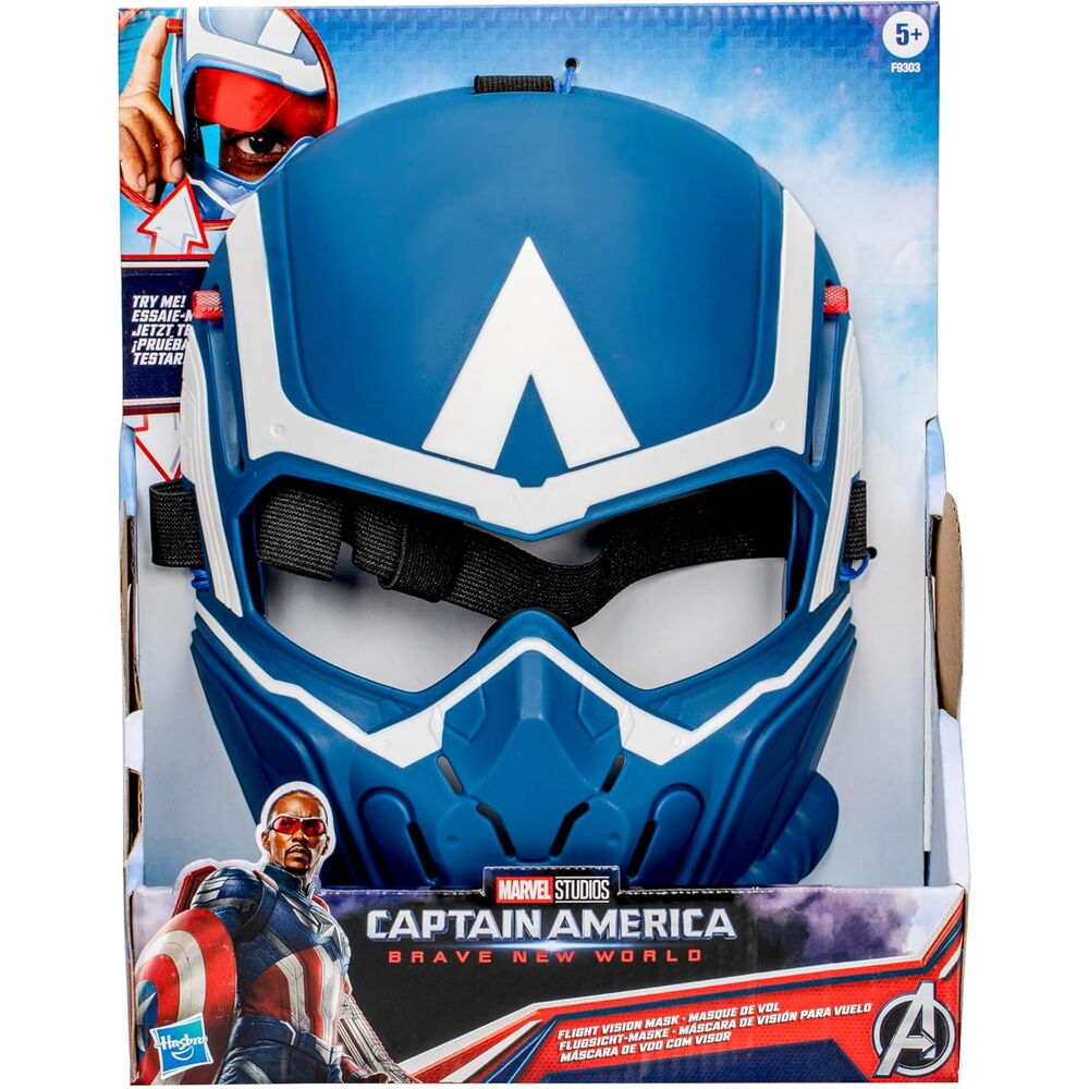 Máscara Capitão América Brave New World Marvel