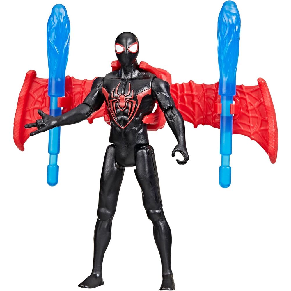 Carro Lançador + Miles Morales Venom Versus Epic World of Action Spider-Man Marvel Figura