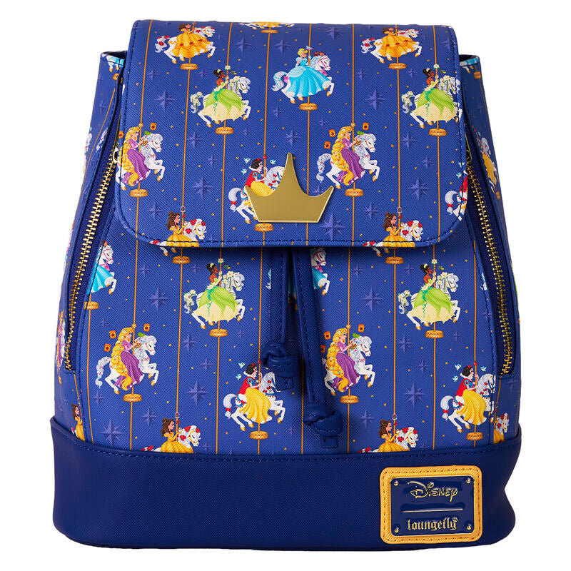 Mochila Carousel Princesas Disney Loungefly 26cm