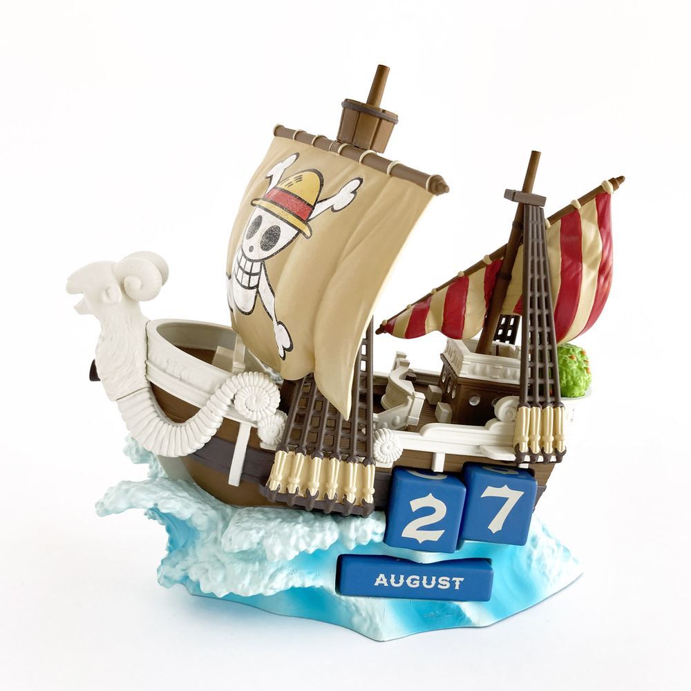 Calendário Perpétuo 3D Going Merry One Piece