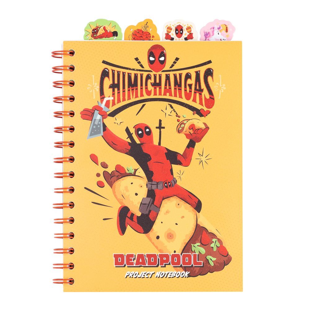 Caderno A5 Deadpool Marvel
