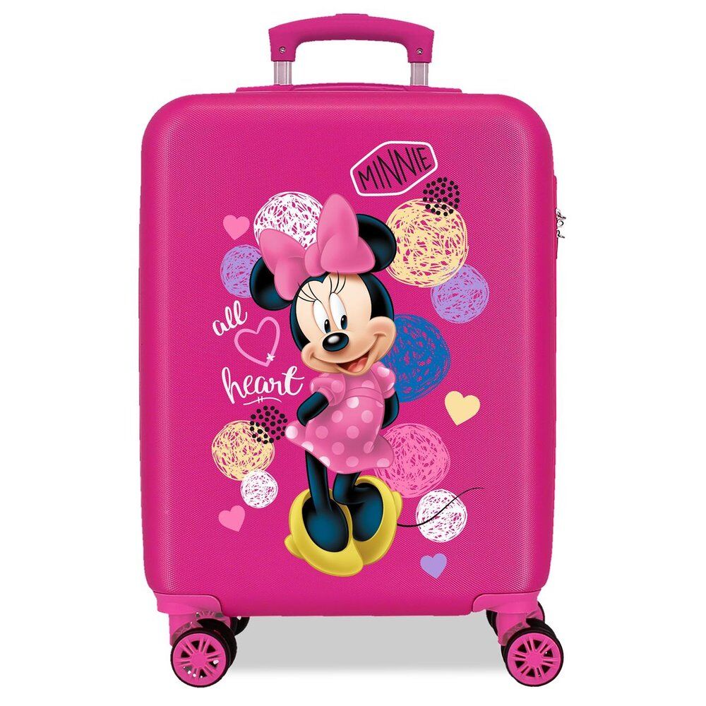 Mala Trolley de Viagem ABS Love Minnie Disney 55cm