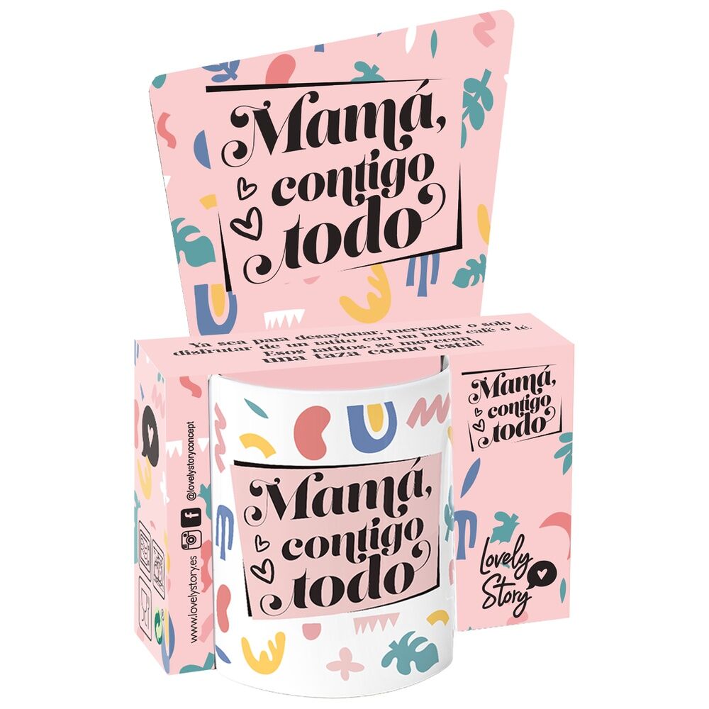 Caneca Mama Contigo Todo 330ml