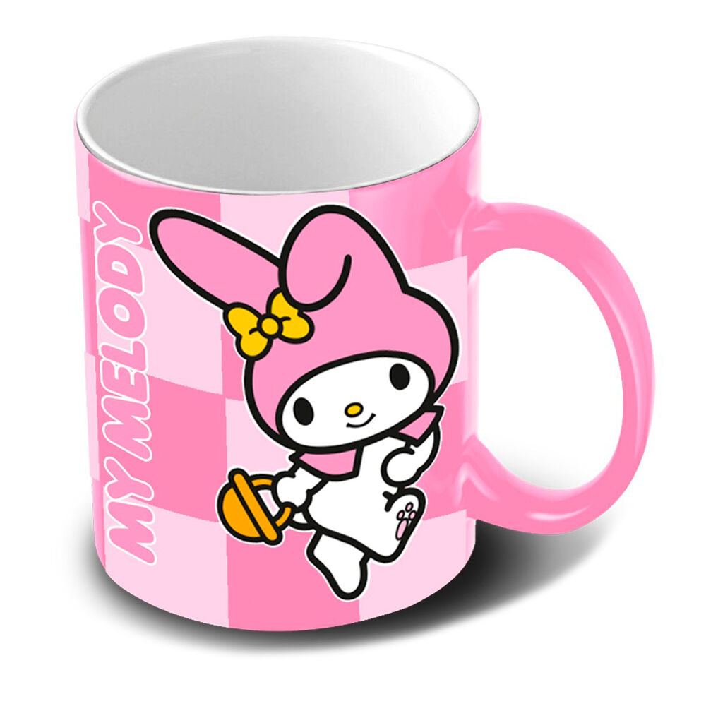 Caneca Cute My Melody Hello Kitty and Friends 350ml