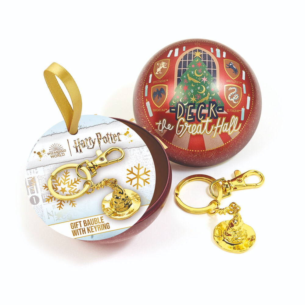 Porta-Chaves Sorting Hat + Christmas ball Harry Potter