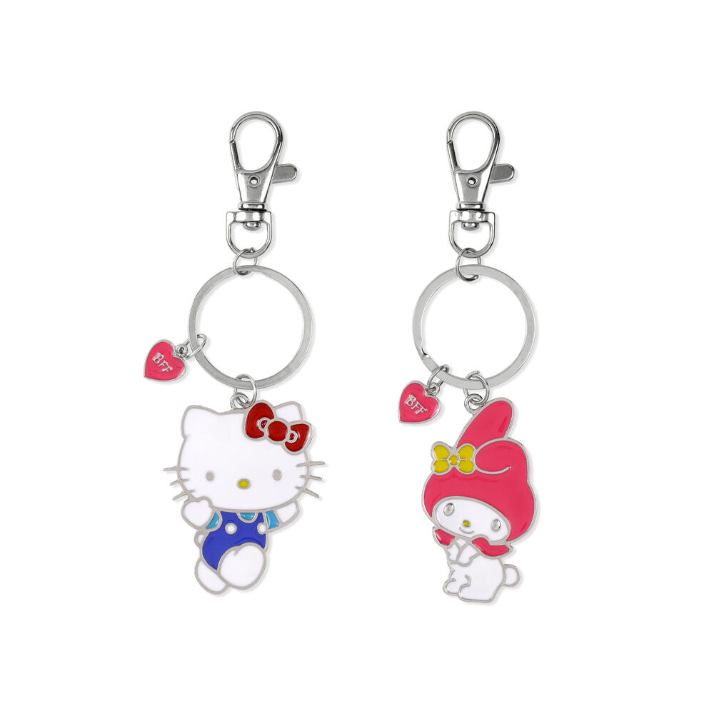Set 2 Porta-Chaves Hello Kitty and Friends