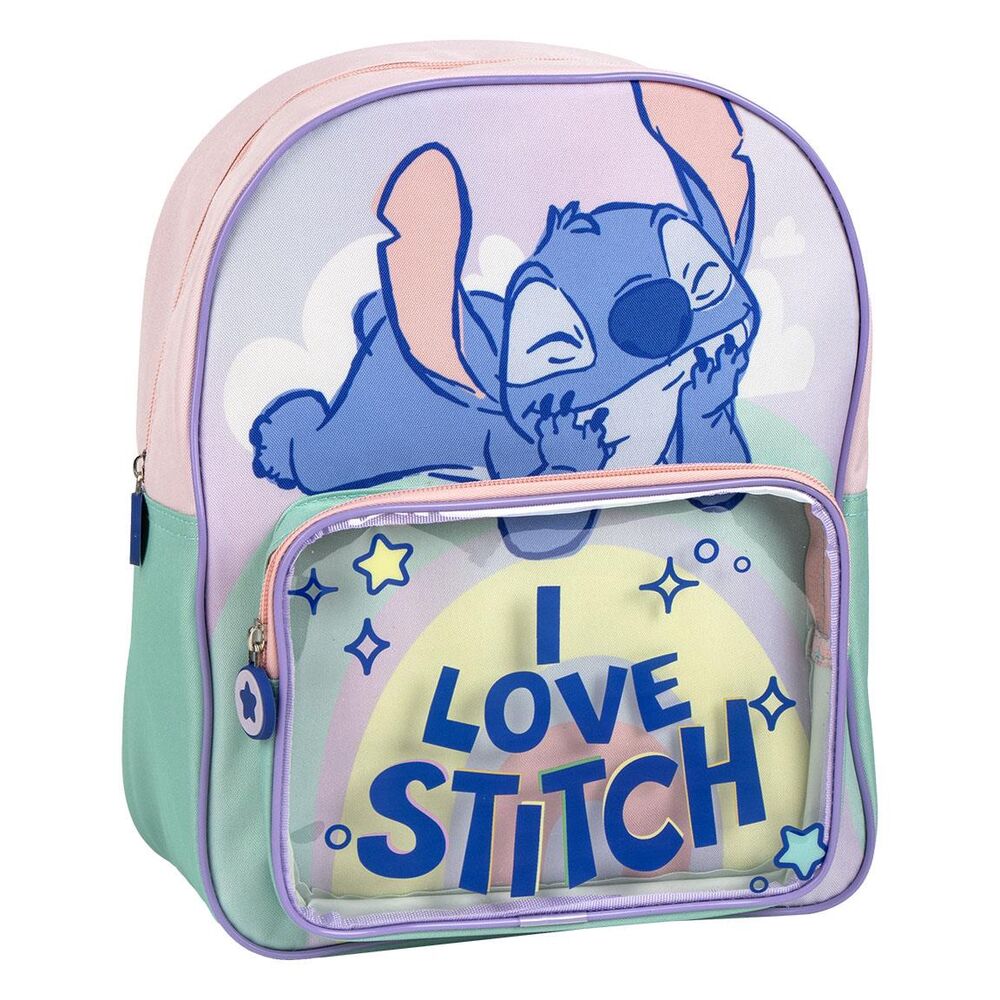 Mochila Pré-Escolar Stitch Disney 30cm