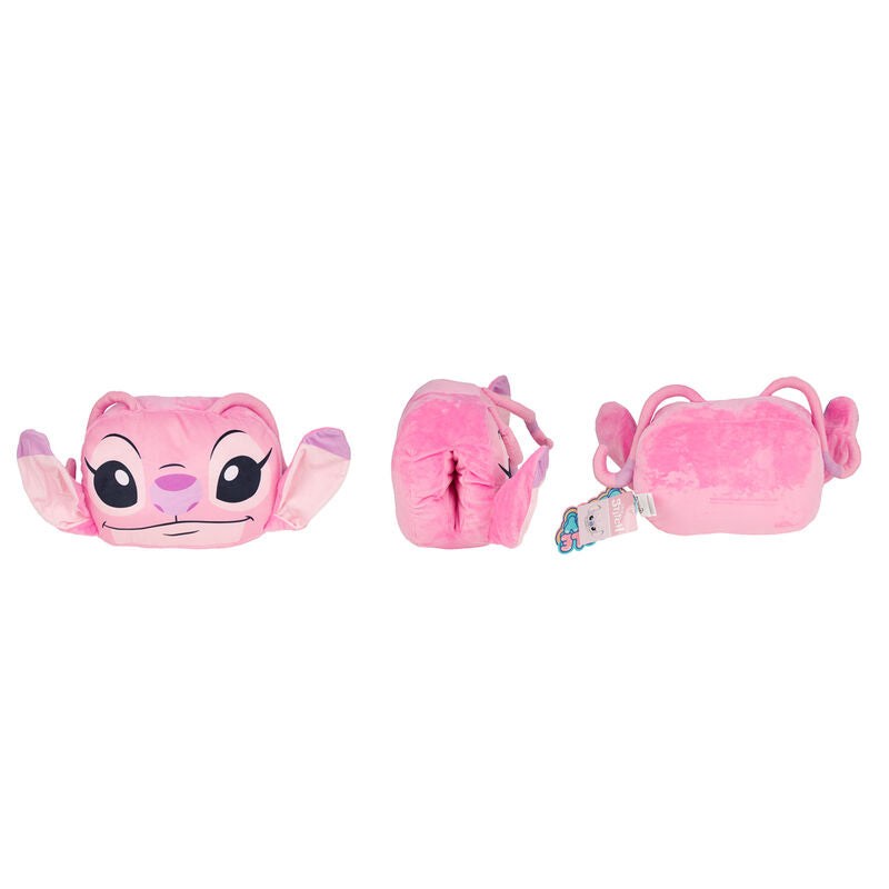 Almofada Aquecedora de Mãos Angel Stitch Disney