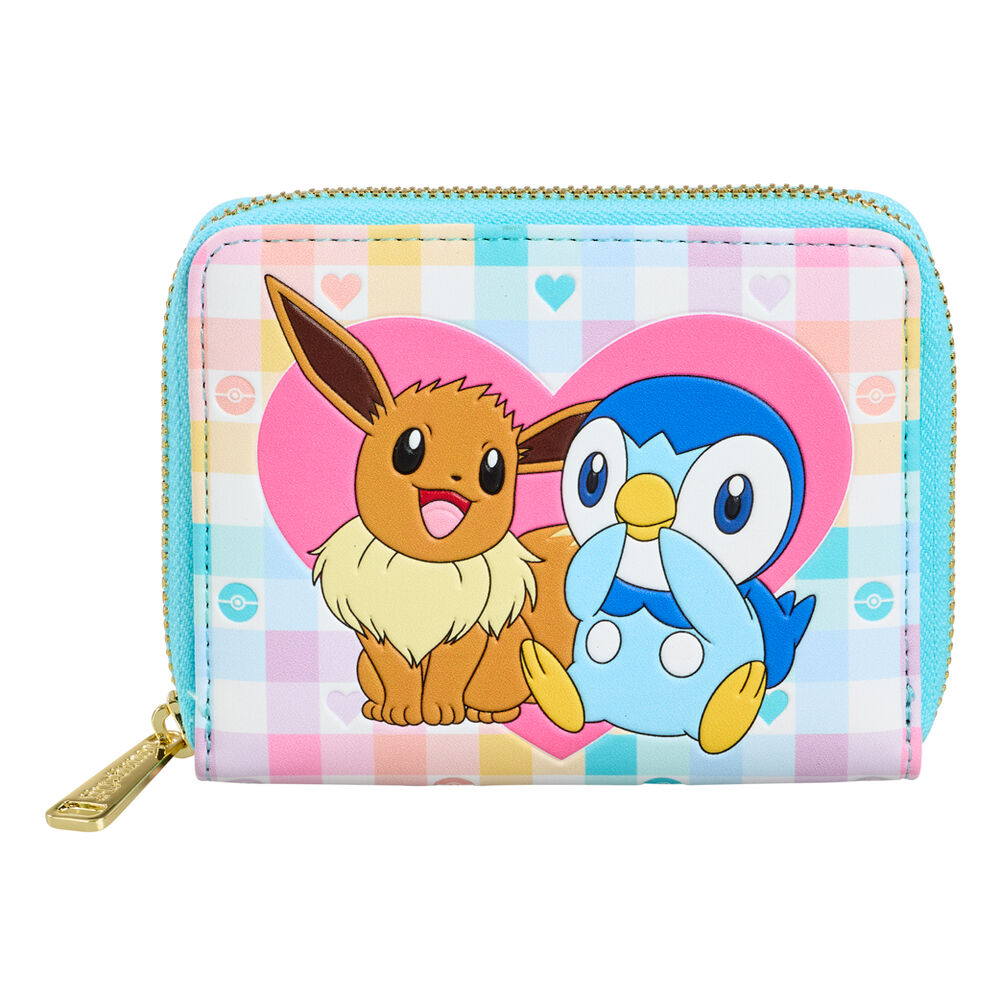 Cartera Piplup and Eevee Friends Pokemon Loungefly