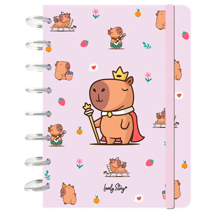 Caderno A5 Majesty Capibara