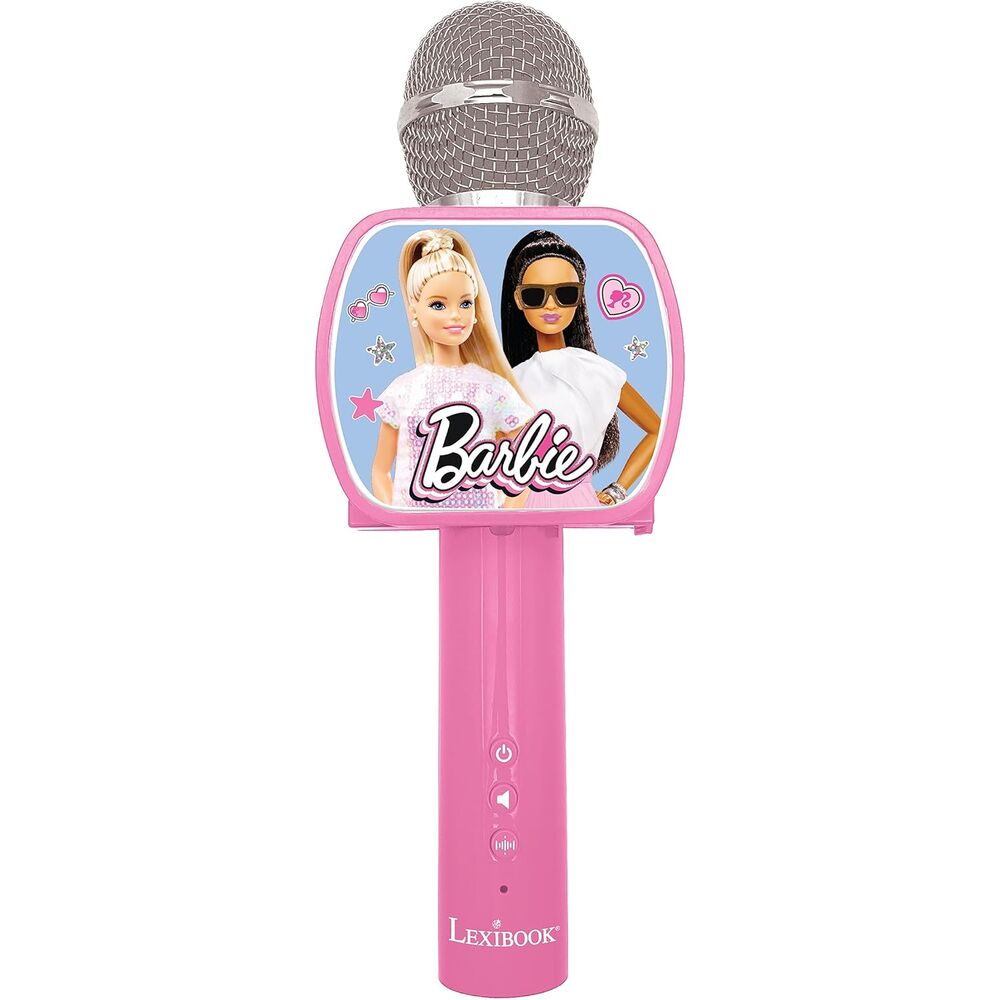 Microfone Karaoke Barbie