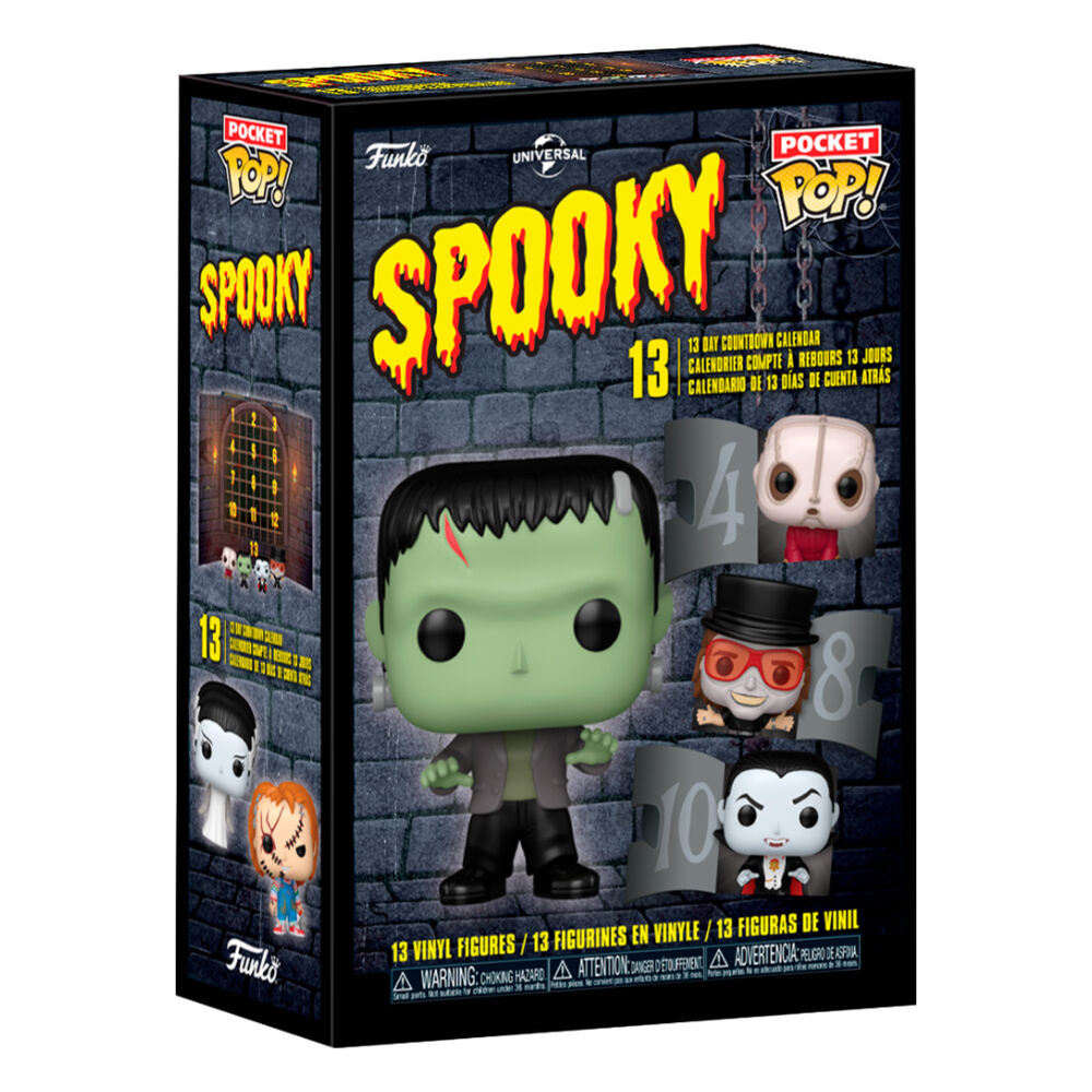 Calendário Advento 13 Dias Spooky Countdown