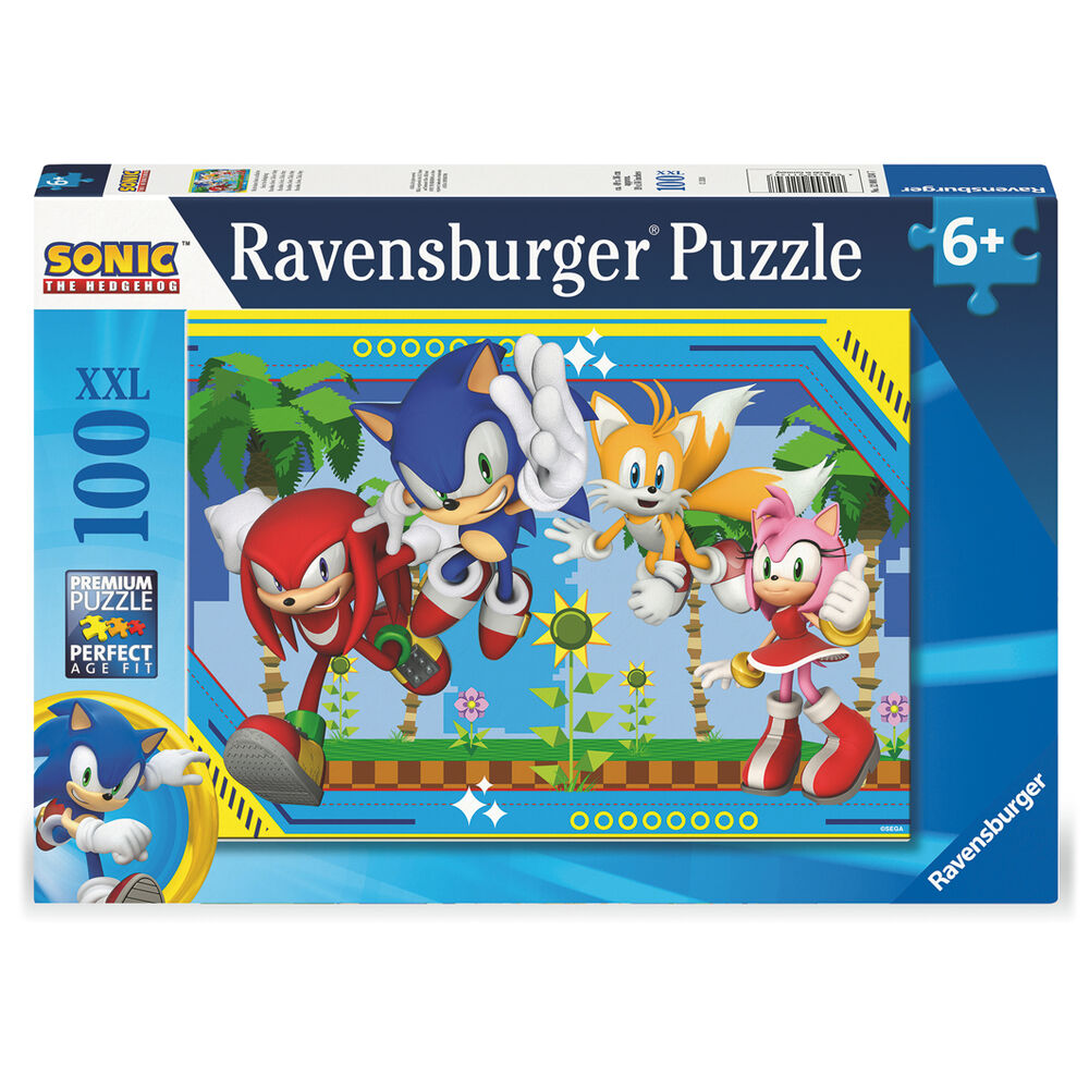 Puzzle Sonic the Hedgehog XXL100pcs