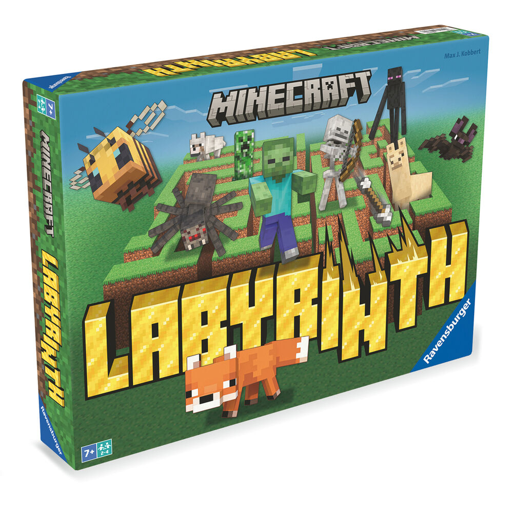 Jogo de Tabuleiro Labirinto Minecraft