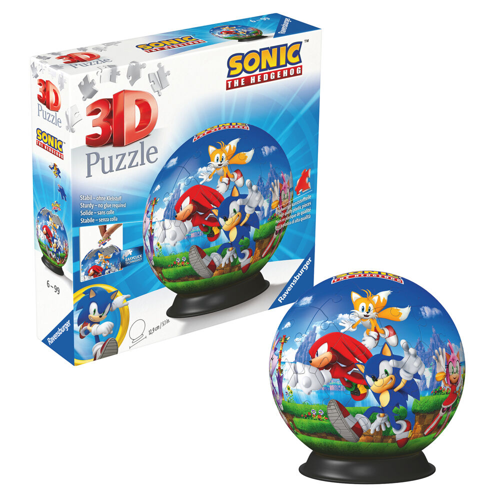 Puzzle 3D Sonic the Hedgehog 72pcs