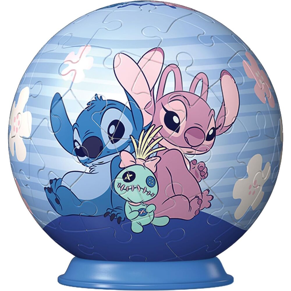Puzzle 3D Angel &amp; Stitch Disney 54pcs