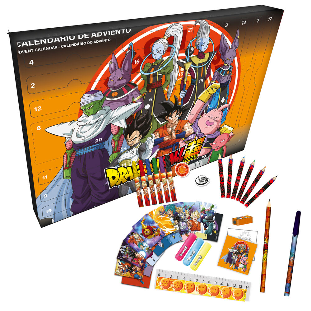 Calendário Advento Dragon Ball