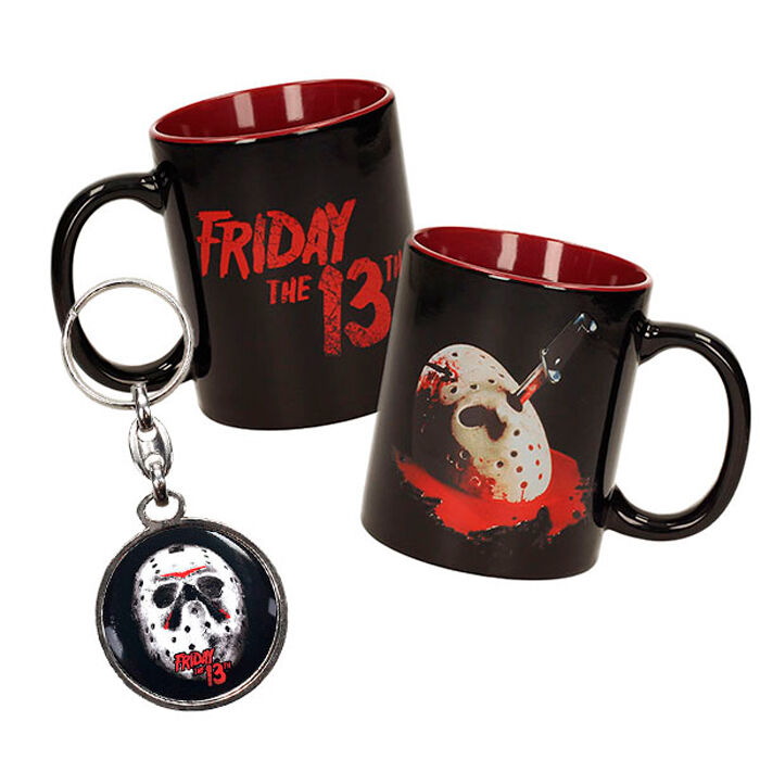 Caneca + Porta-Chaves metálico Friday the 13th