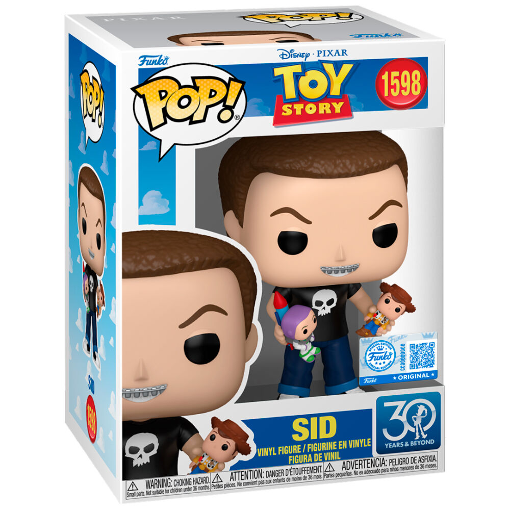 Funko POP Disney Pixar Toy Story Sid Exclusive