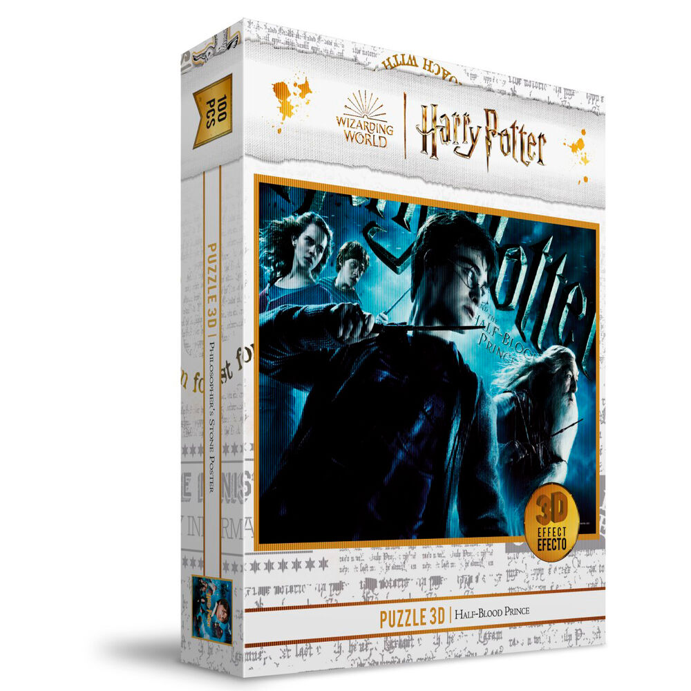 Puzzle Efeito 3D Harry Potter e o Mistério do Príncipe Harry Potter 100pcs