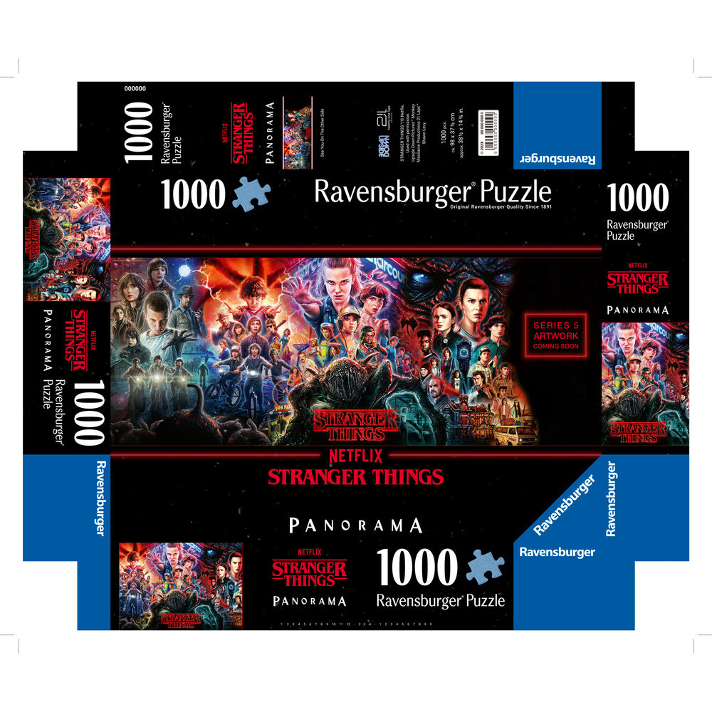 Puzzle Panorama Stranger Things 1000pcs