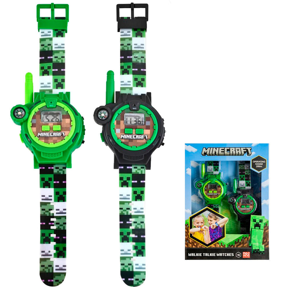 Relógio Walkie Talkie Minecraft