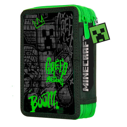 Estojo Duplo Minecraft